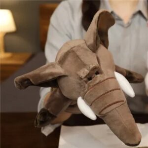 Soft Animal Finger Puppet Plush Toy for Baby Interactive Play