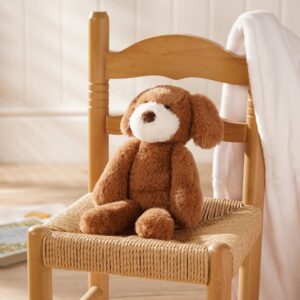 Long Leg Puppy Plush Toy with Soft Fabric and Name Patch