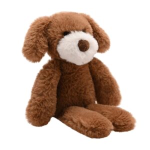 Long Leg Puppy Plush Toy with Soft Fabric and Name Patch