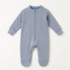 Footed Zip-Front Romper
