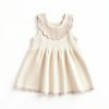 Cotton Knit Pinafore Dress